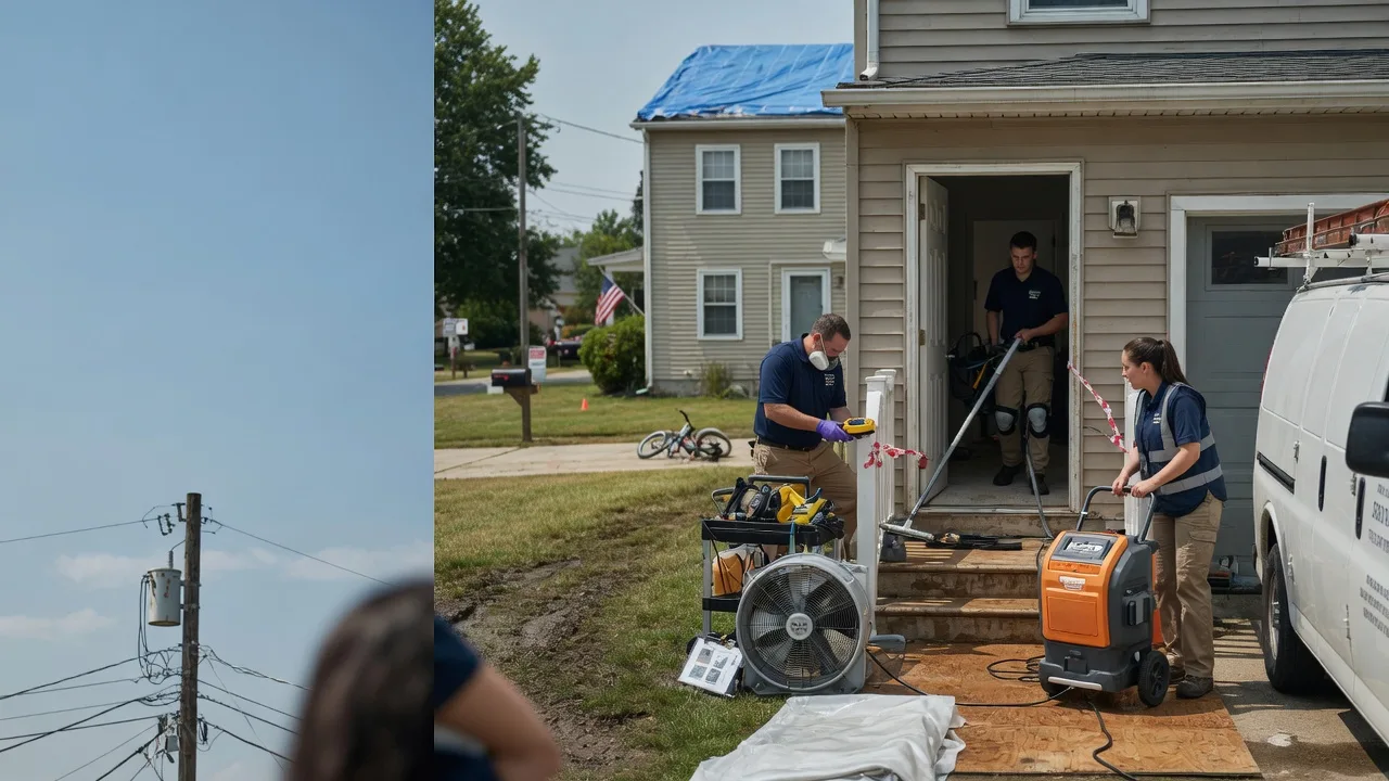Water Damage Repair in Schnecksville, PA near me